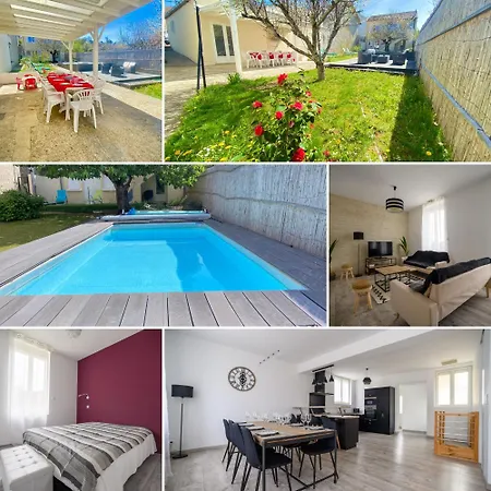 בית נופש La Grande Escapade Ideal Familles, Piscine, Netflix